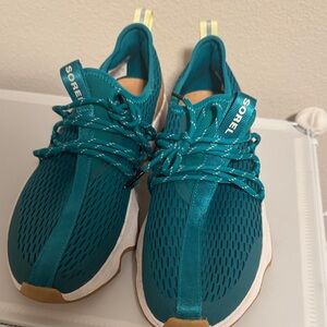 Sorel Kids Turquoise Sneakers